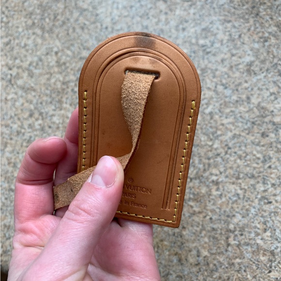 LOUIS VUITTON LUGGAGE TAG - Picture 4 of 7